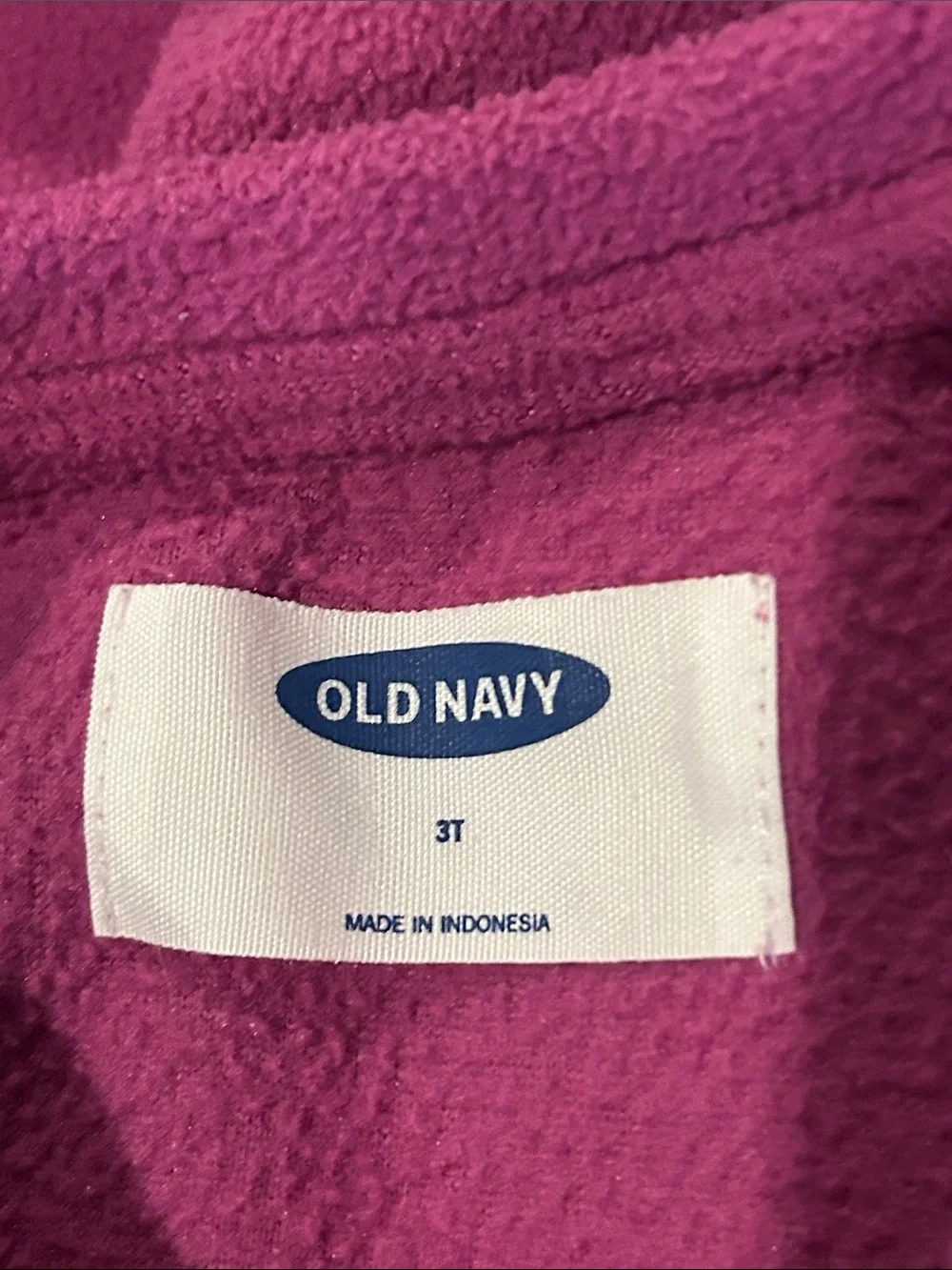 Old Navy Fleece Pullover Sweatshirt - Berry